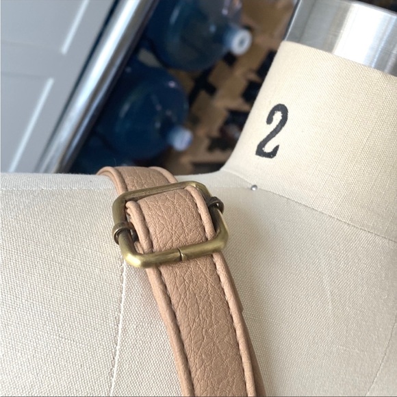 NWOT Free People 3 in 1 Cream Slouchy Tote - Picture 10 of 12